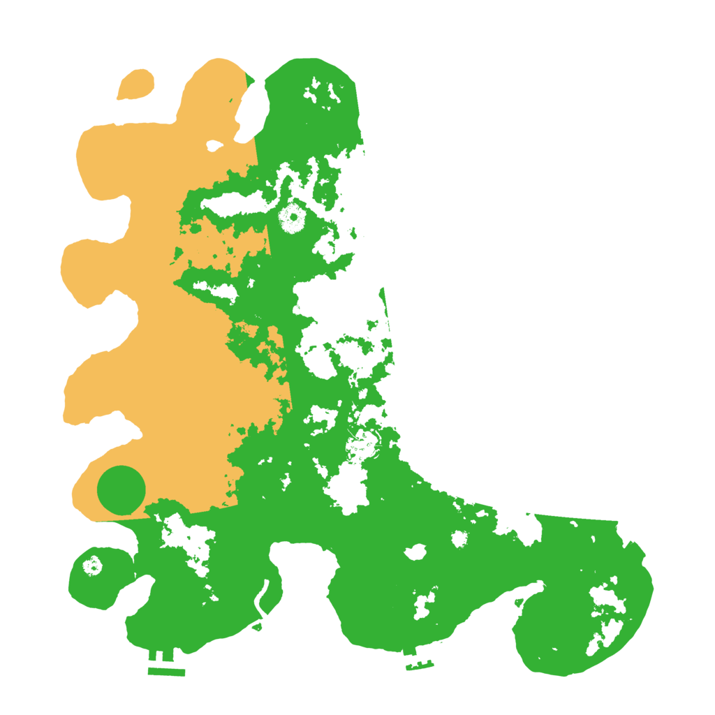 Biome Rust Map: Procedural Map, Size: 3885, Seed: 12565