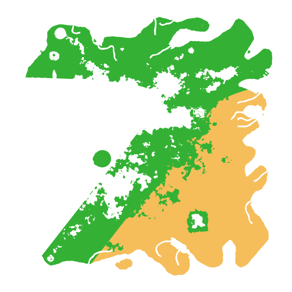 Biome Rust Map: Procedural Map, Size: 4500, Seed: 582518530