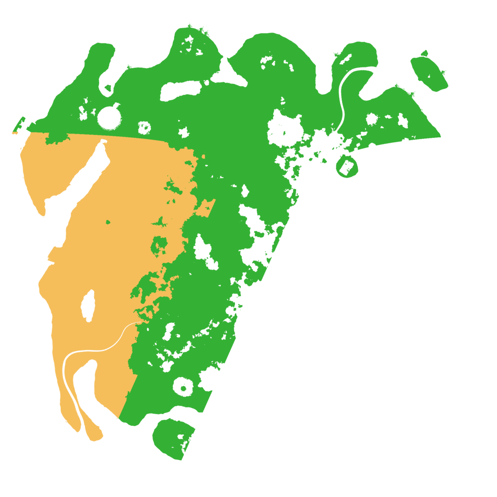 Biome Rust Map: Procedural Map, Size: 3750, Seed: 2169