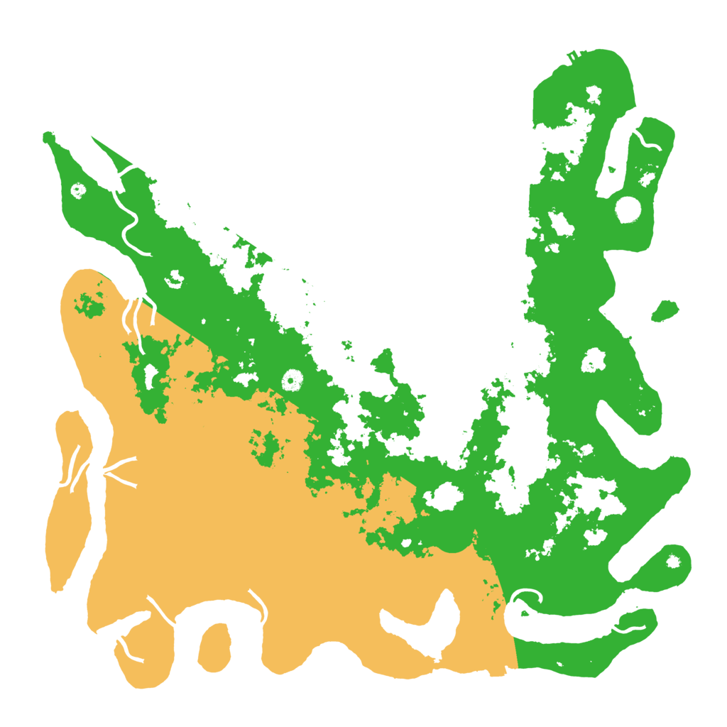 Biome Rust Map: Procedural Map, Size: 5000, Seed: 8265463