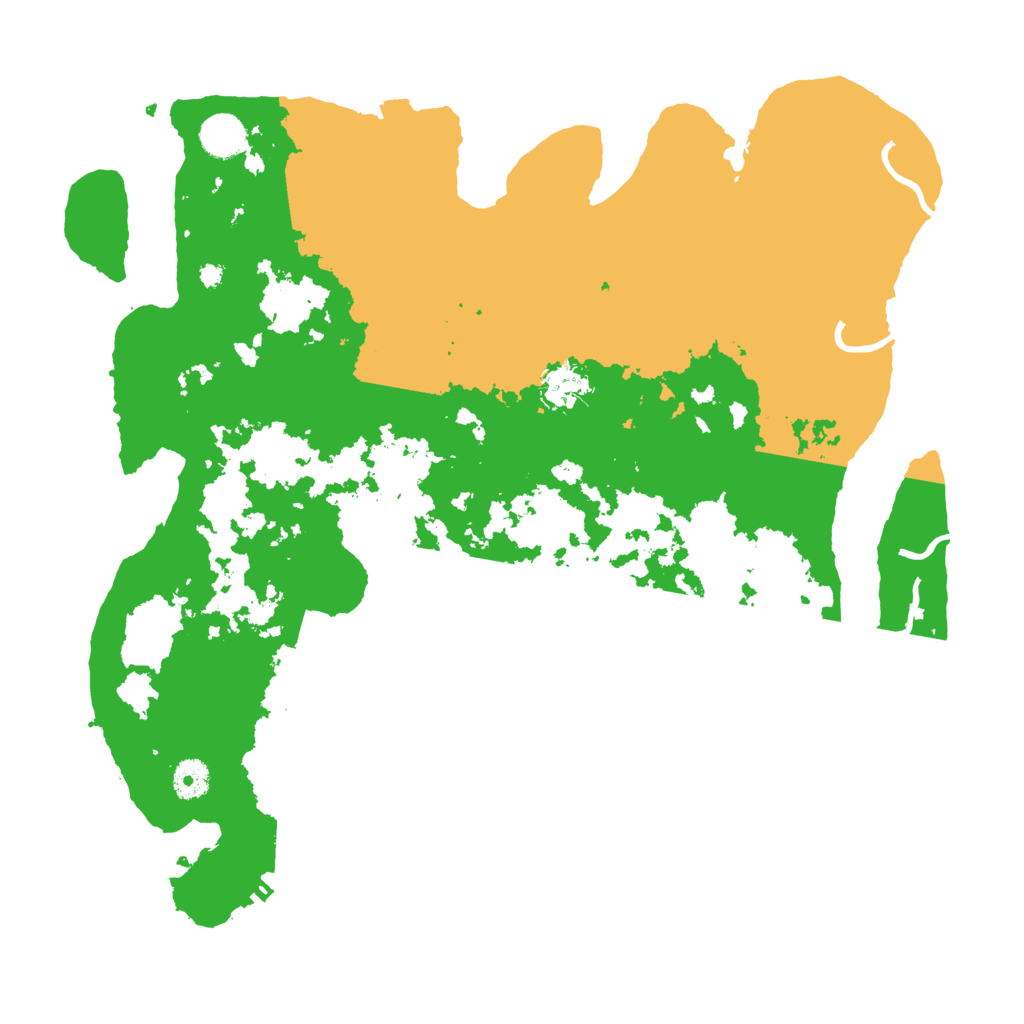 Biome Rust Map: Procedural Map, Size: 4000, Seed: 224854636