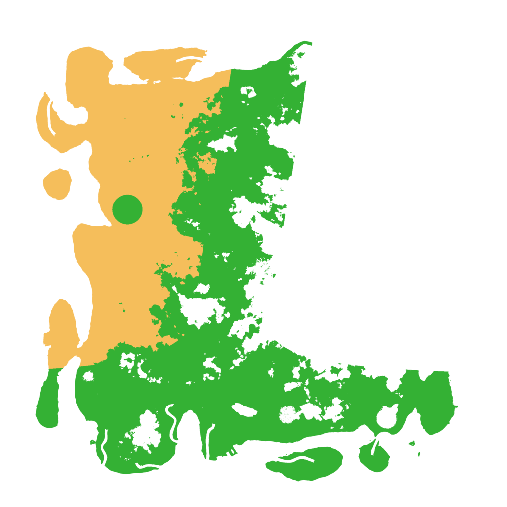 Biome Rust Map: Procedural Map, Size: 4500, Seed: 456168516