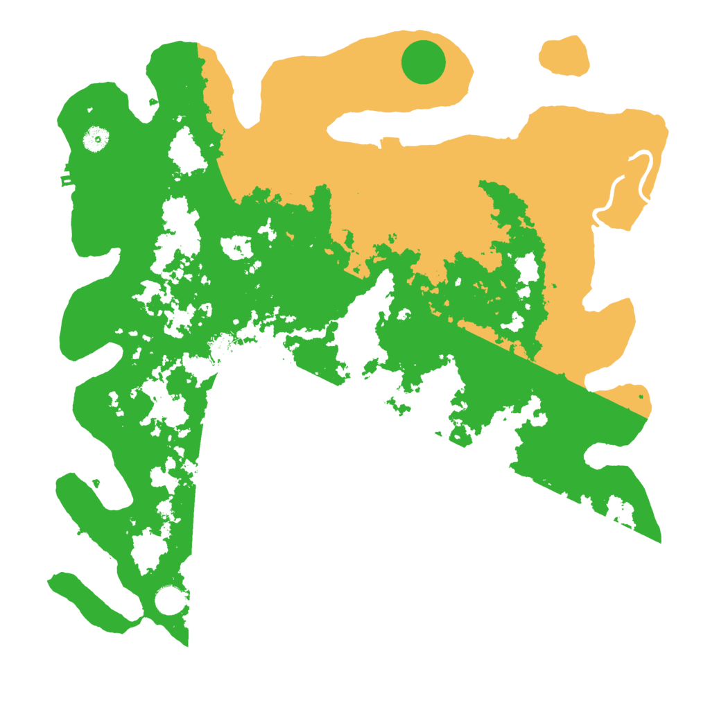 Biome Rust Map: Procedural Map, Size: 4250, Seed: 586008180