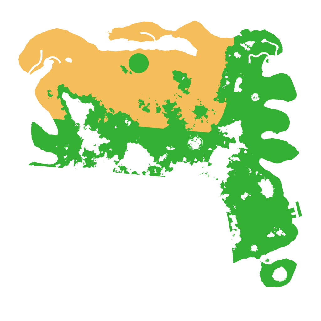 Biome Rust Map: Procedural Map, Size: 4250, Seed: 1114394983