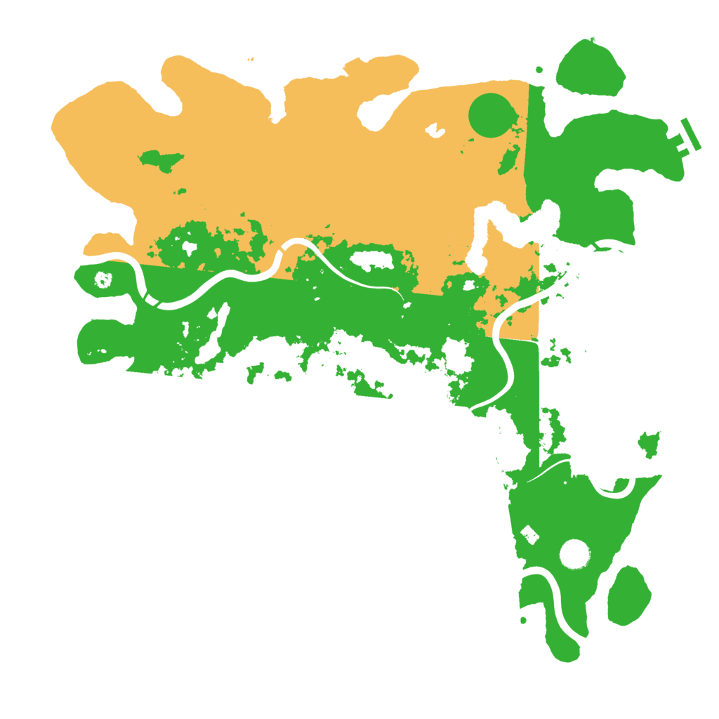 Biome Rust Map: Procedural Map, Size: 4250, Seed: 428019116