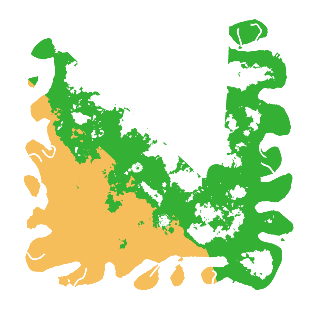 Biome Rust Map: Procedural Map, Size: 4500, Seed: 219634555