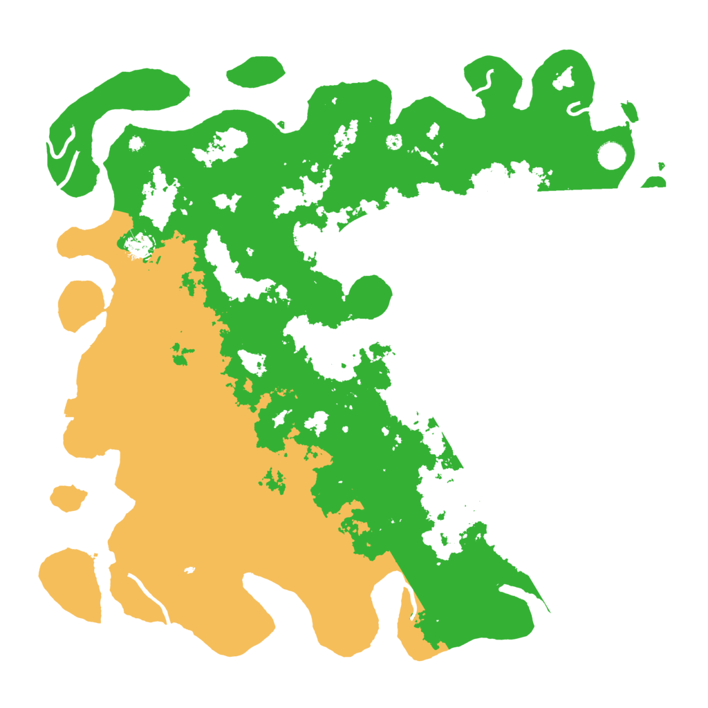 Biome Rust Map: Procedural Map, Size: 4500, Seed: 2009176893