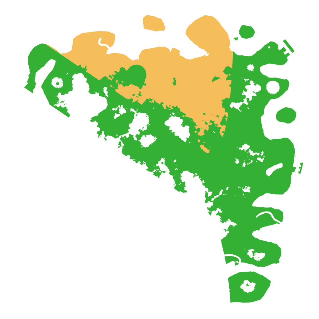 Biome Rust Map: Procedural Map, Size: 4250, Seed: 7418962