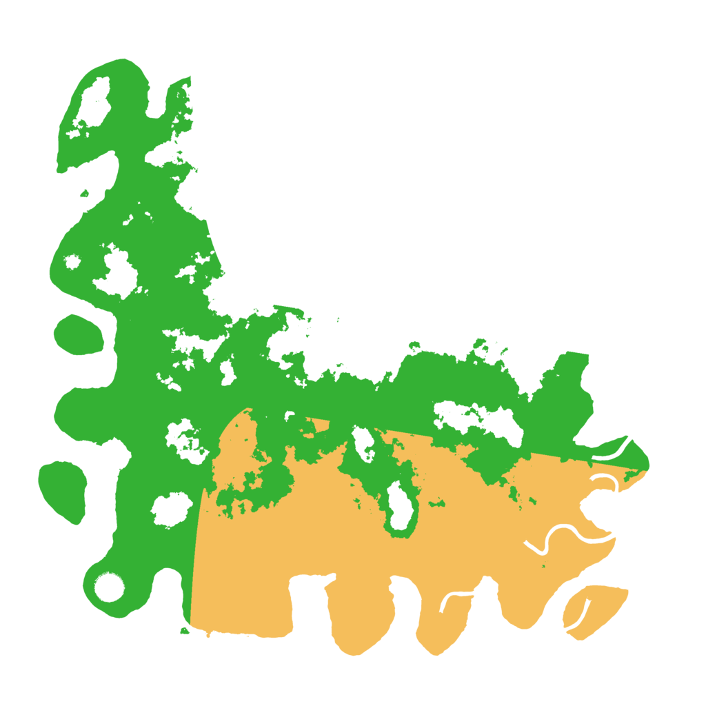 Biome Rust Map: Procedural Map, Size: 4250, Seed: 2091
