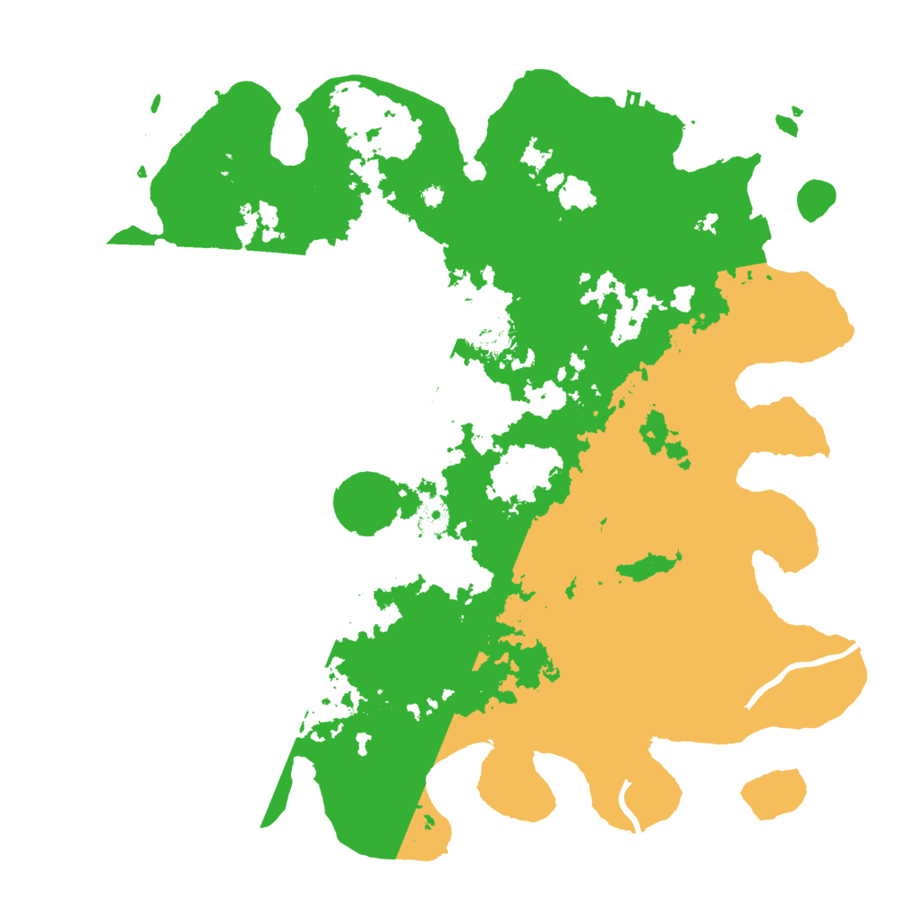 Biome Rust Map: Procedural Map, Size: 4000, Seed: 9764