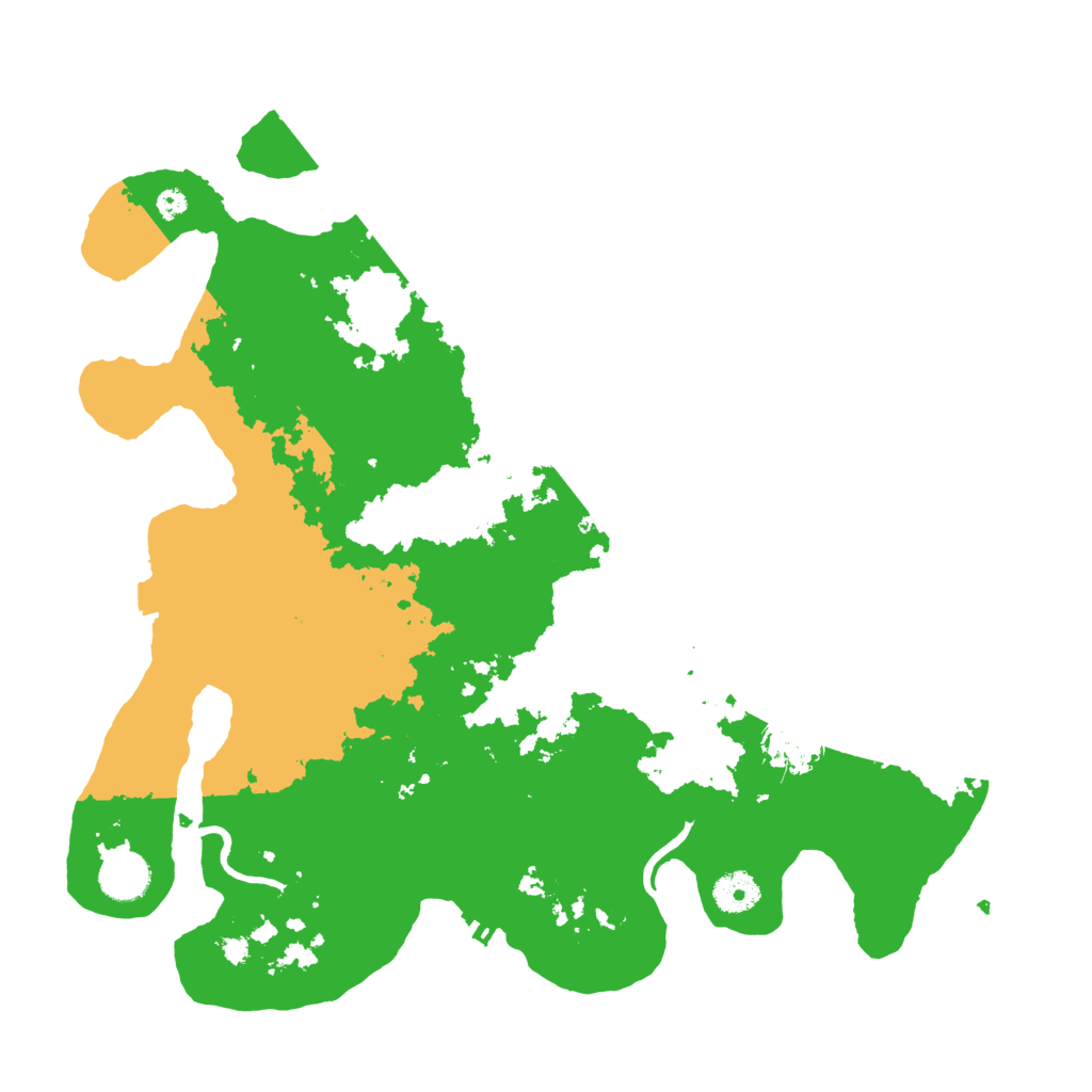 Biome Rust Map: Procedural Map, Size: 3800, Seed: 869565
