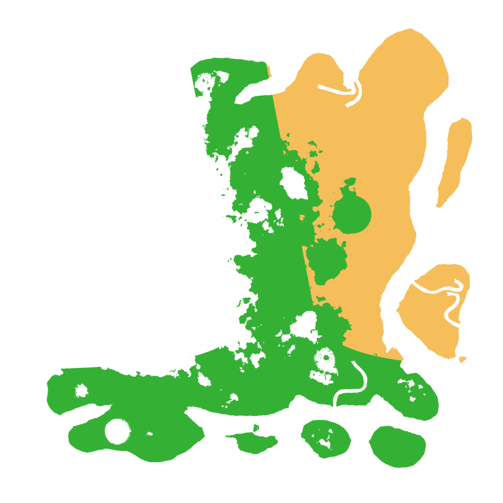 Biome Rust Map: Procedural Map, Size: 3500, Seed: 85501725