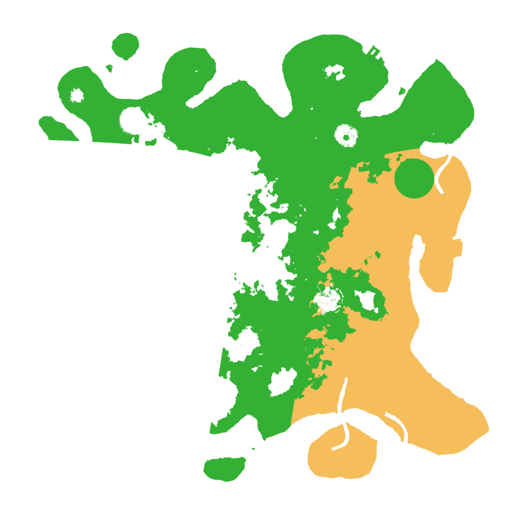 Biome Rust Map: Procedural Map, Size: 3500, Seed: 1498165943