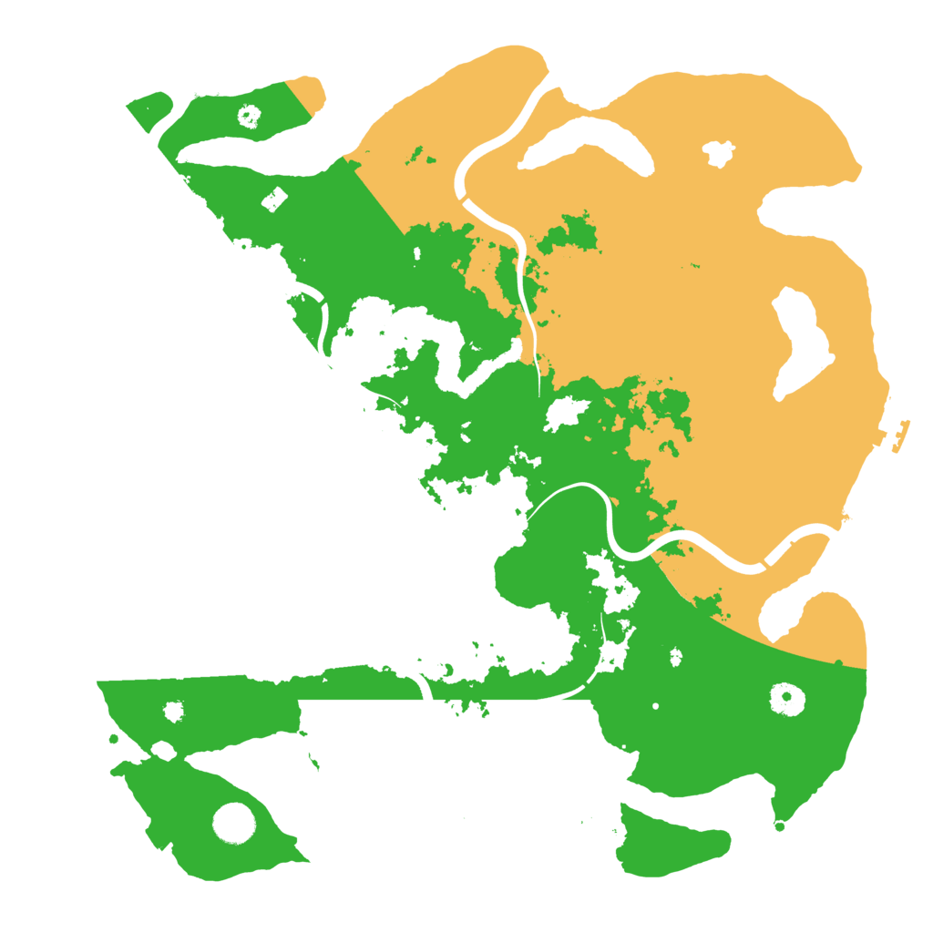 Biome Rust Map: Procedural Map, Size: 4050, Seed: 2044697163