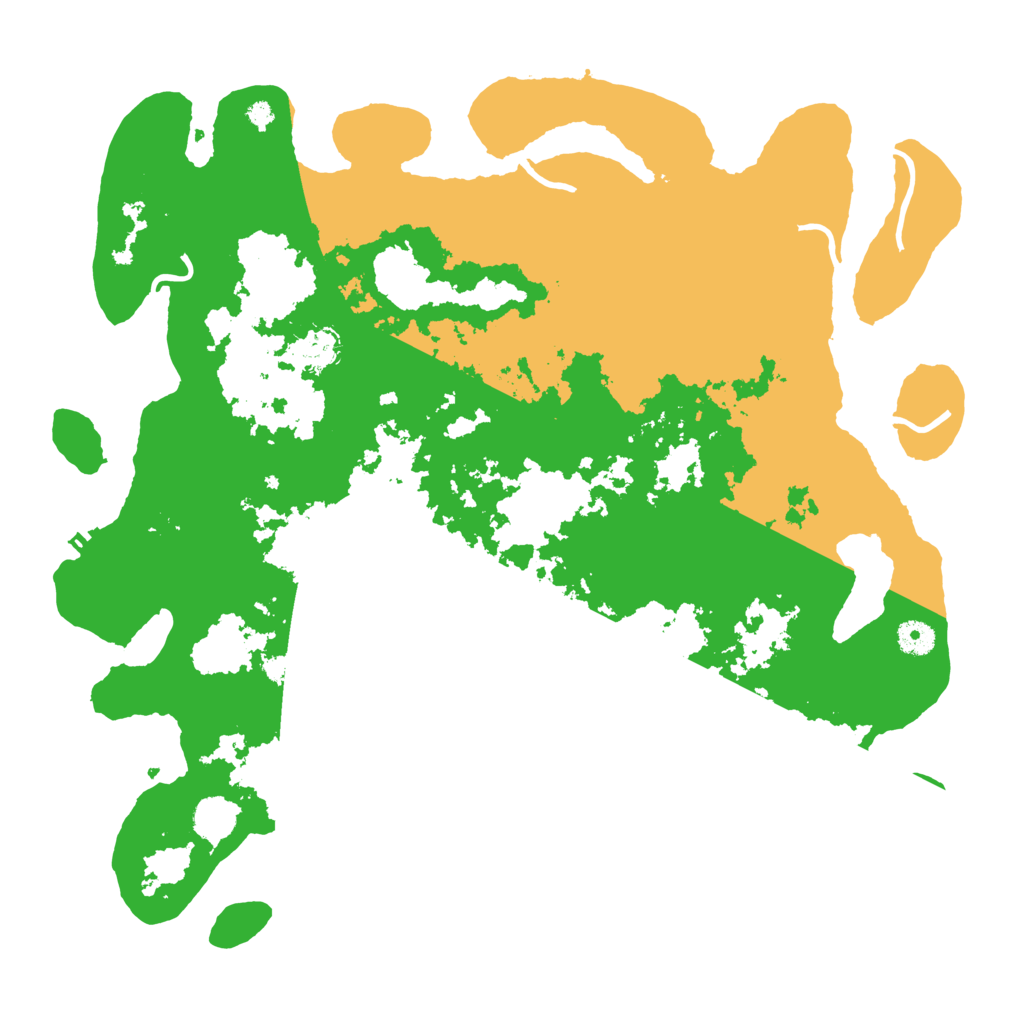 Biome Rust Map: Procedural Map, Size: 4250, Seed: 9575