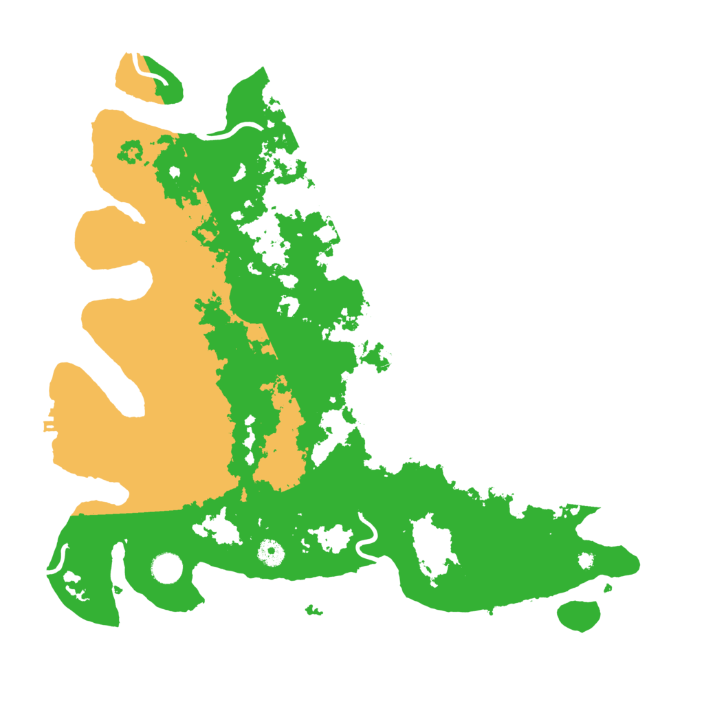 Biome Rust Map: Procedural Map, Size: 4000, Seed: 826831944