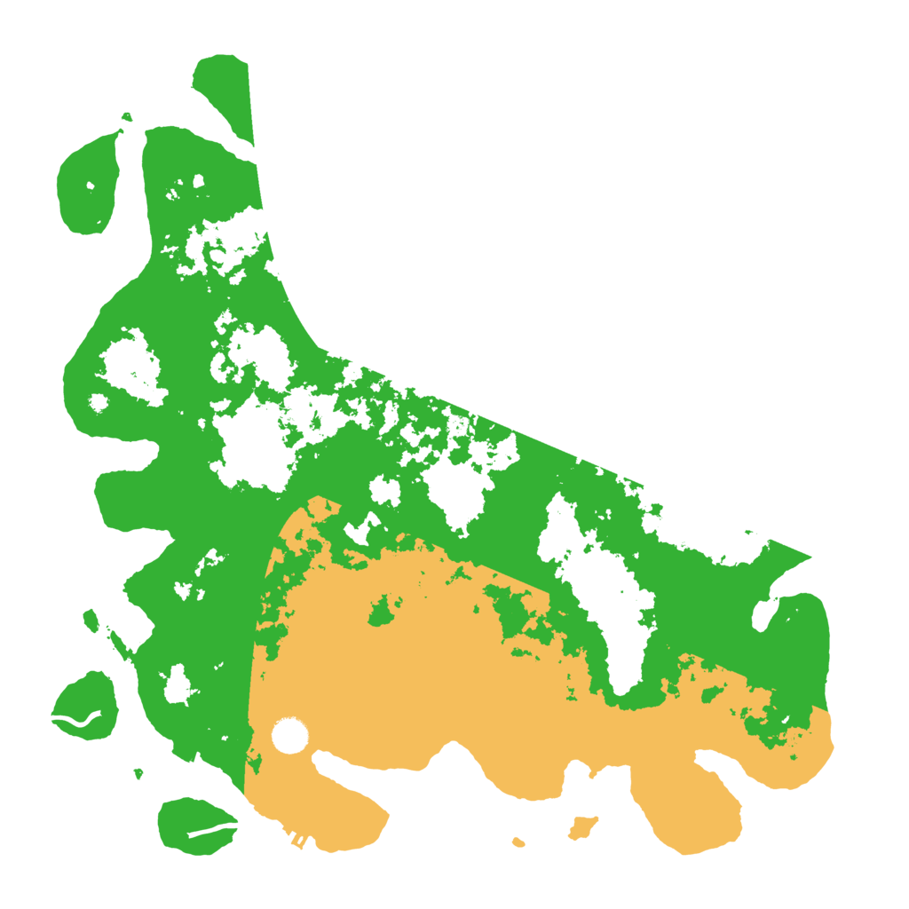 Biome Rust Map: Procedural Map, Size: 4400, Seed: 821571416