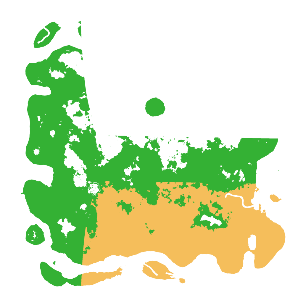 Biome Rust Map: Procedural Map, Size: 4500, Seed: 1929729144