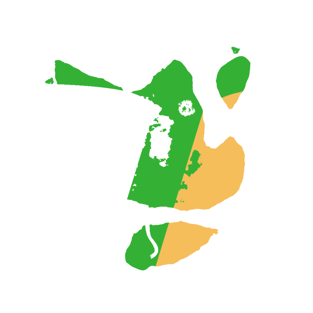 Biome Rust Map: Procedural Map, Size: 2000, Seed: 1499793446
