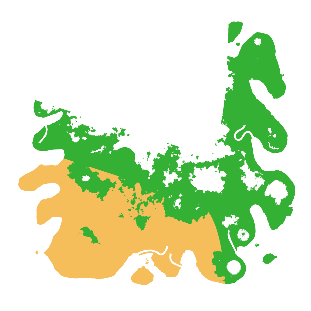 Biome Rust Map: Procedural Map, Size: 4001, Seed: 2092161623