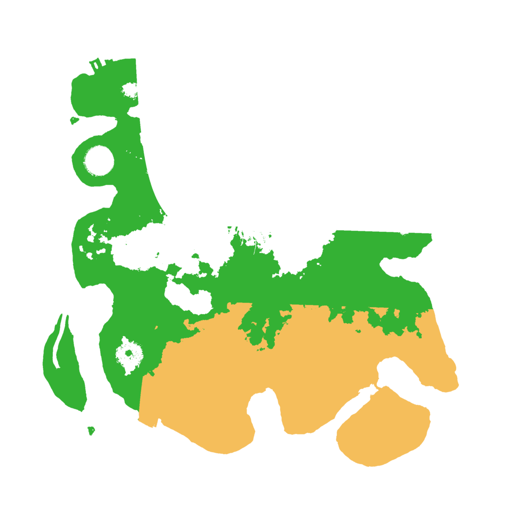 Biome Rust Map: Procedural Map, Size: 3000, Seed: 313515581