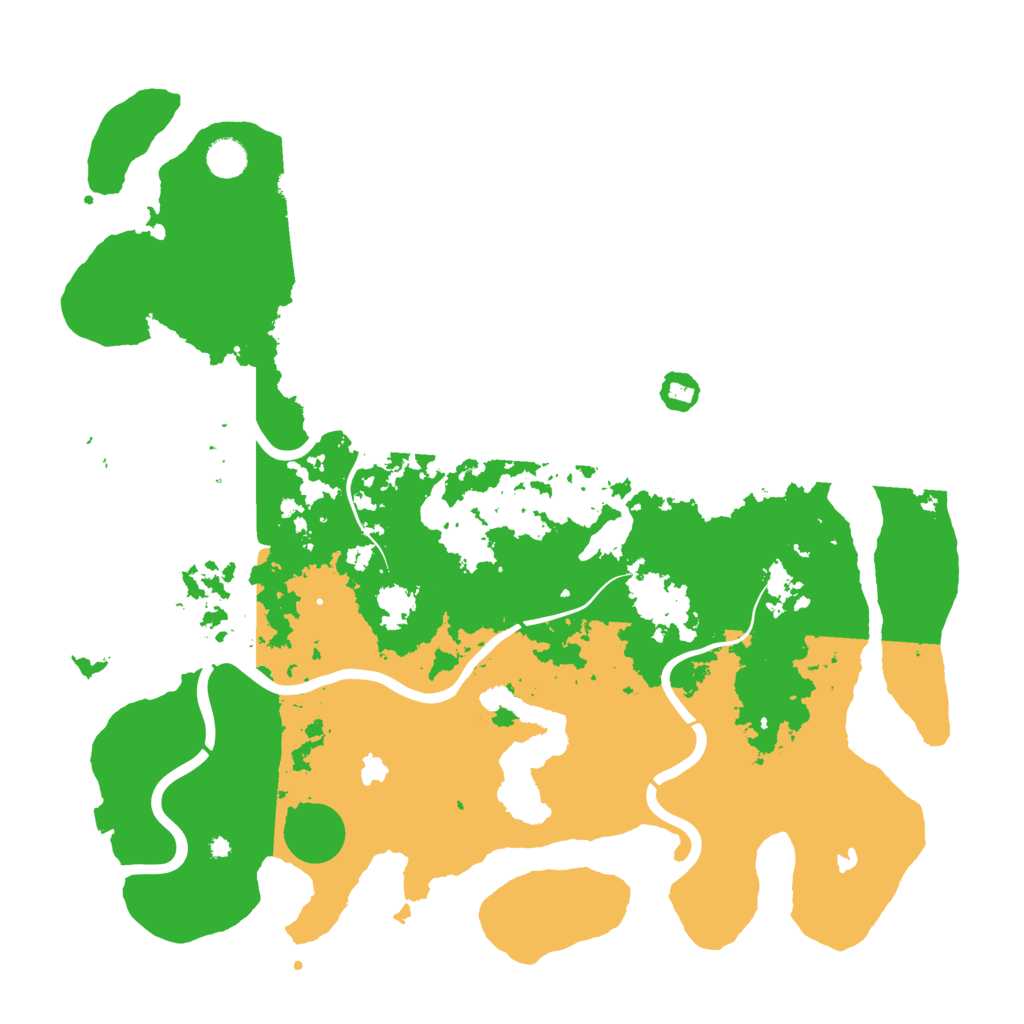 Biome Rust Map: Procedural Map, Size: 4500, Seed: 639362056