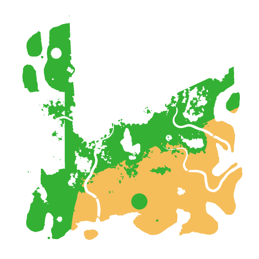 Biome Rust Map: Procedural Map, Size: 4250, Seed: 531988