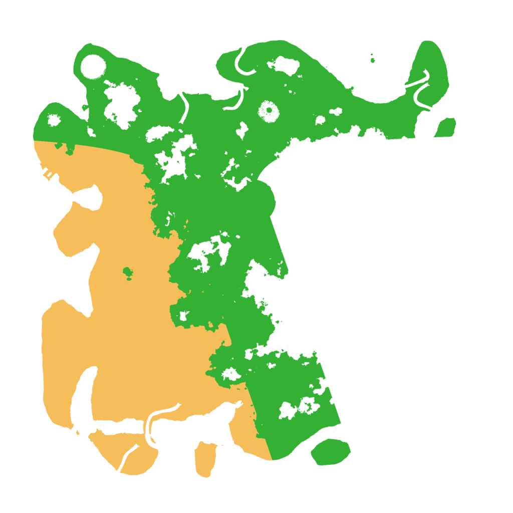 Biome Rust Map: Procedural Map, Size: 3700, Seed: 282763572