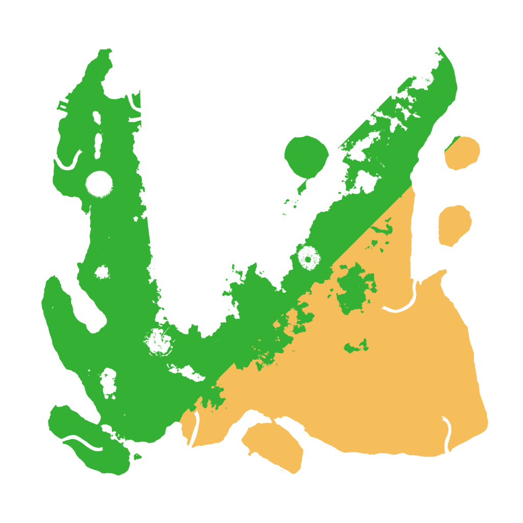 Biome Rust Map: Procedural Map, Size: 3500, Seed: 265566930