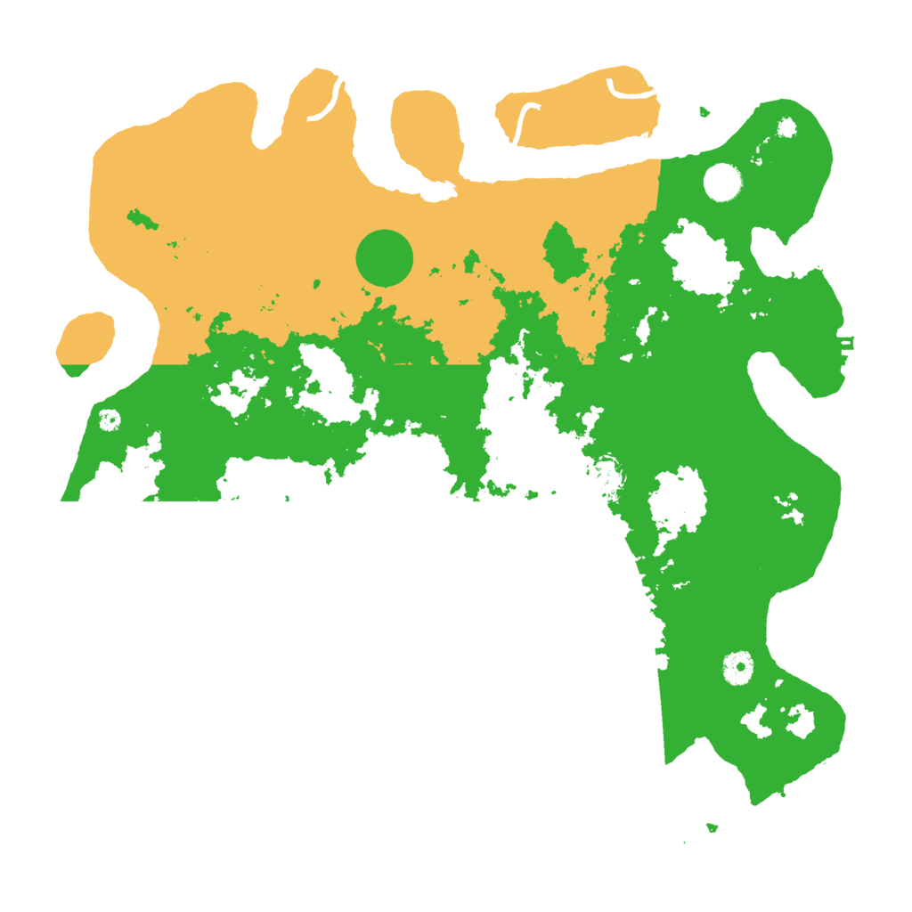 Biome Rust Map: Procedural Map, Size: 4200, Seed: 60423