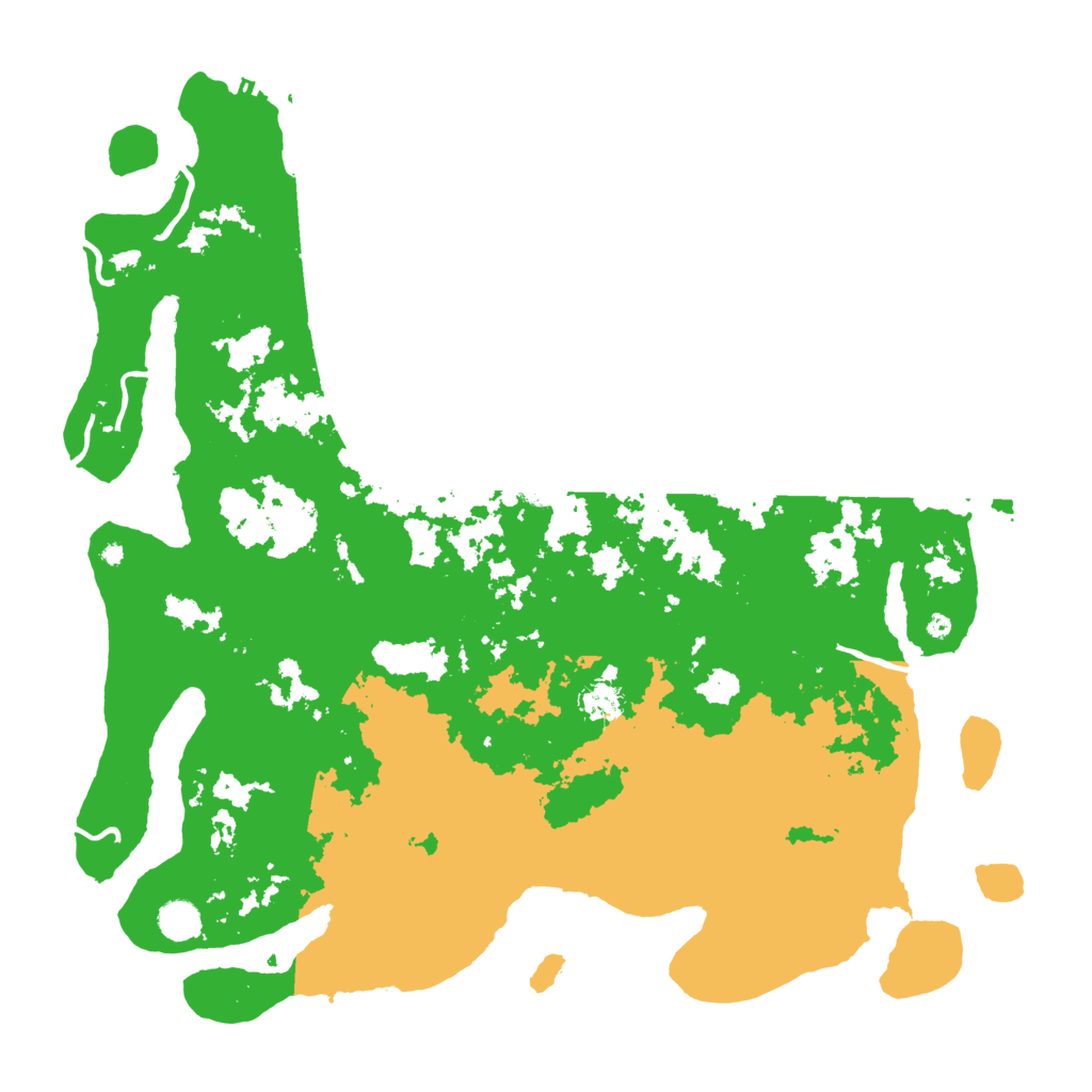 Biome Rust Map: Procedural Map, Size: 4650, Seed: 1217992540