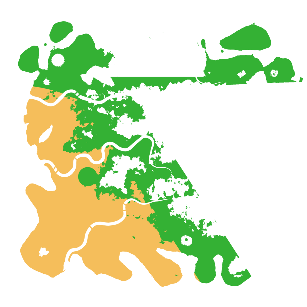 Biome Rust Map: Procedural Map, Size: 4250, Seed: 1393123308