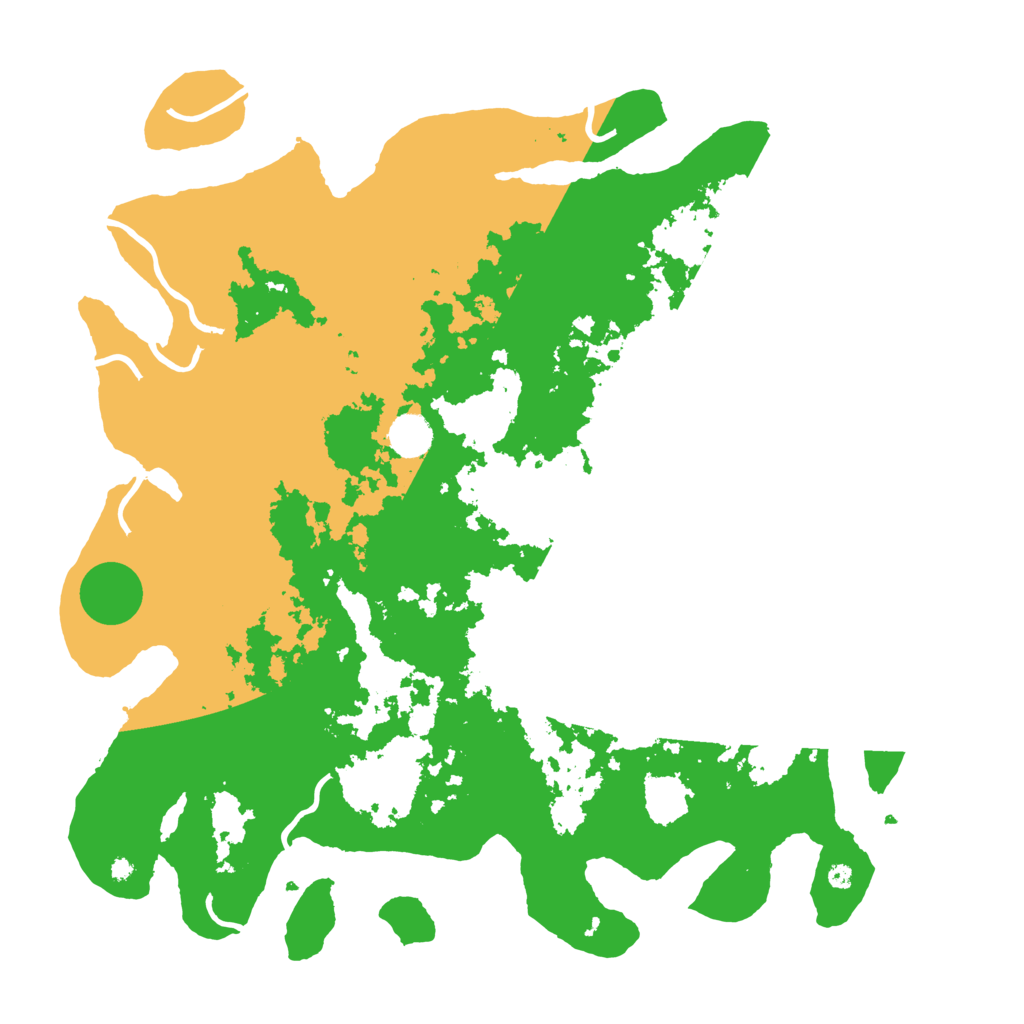 Biome Rust Map: Procedural Map, Size: 4300, Seed: 1280101949