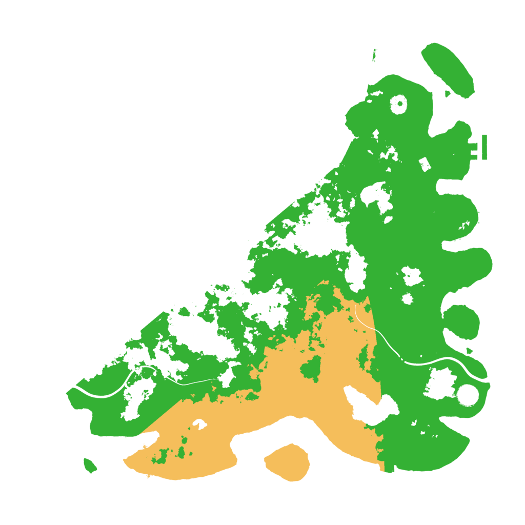 Biome Rust Map: Procedural Map, Size: 4250, Seed: 42939886