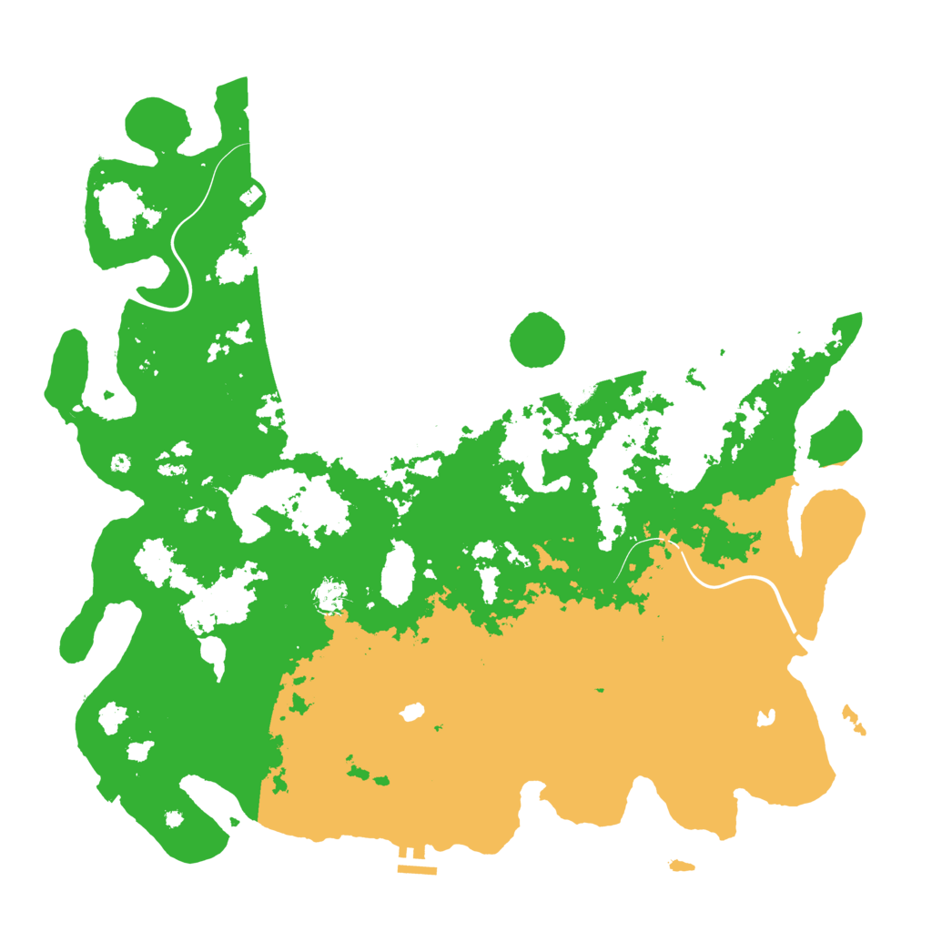 Biome Rust Map: Procedural Map, Size: 4800, Seed: 854981063
