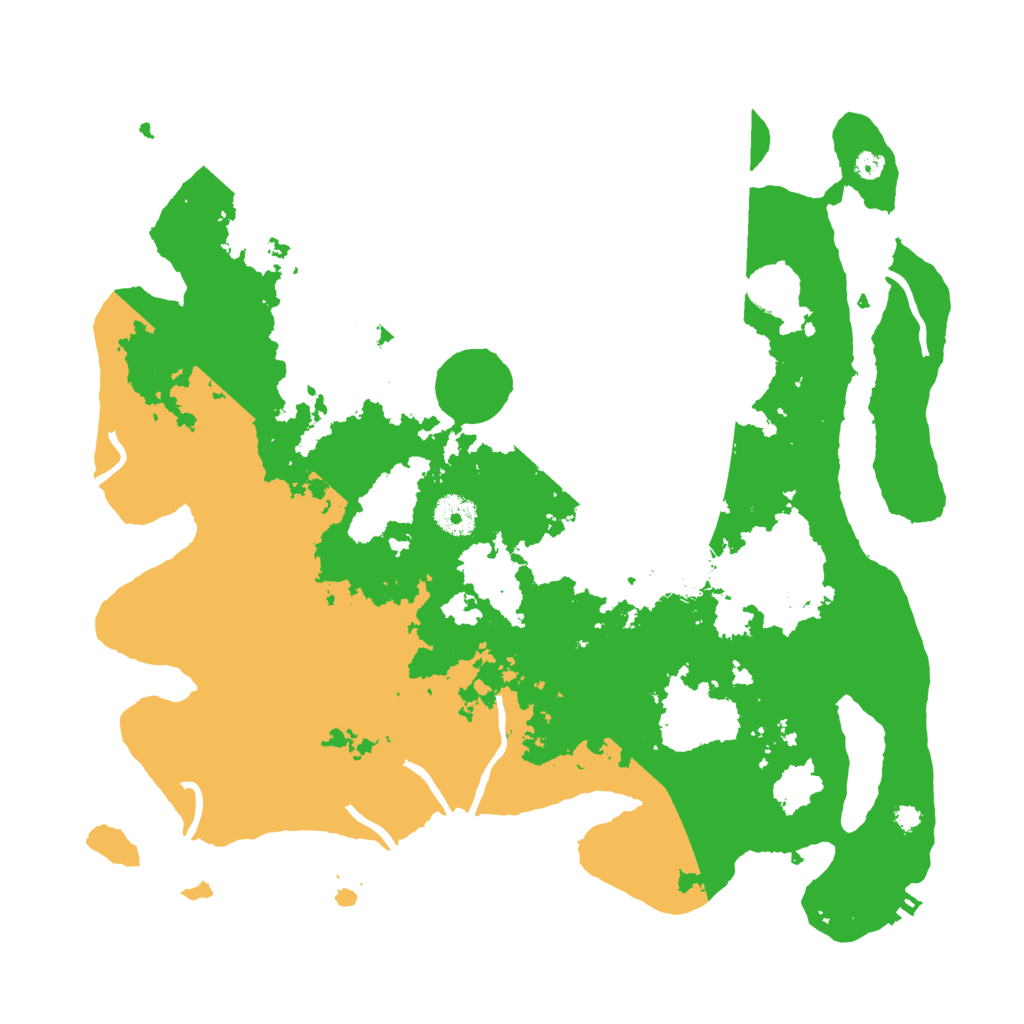 Biome Rust Map: Procedural Map, Size: 3700, Seed: 1219822654