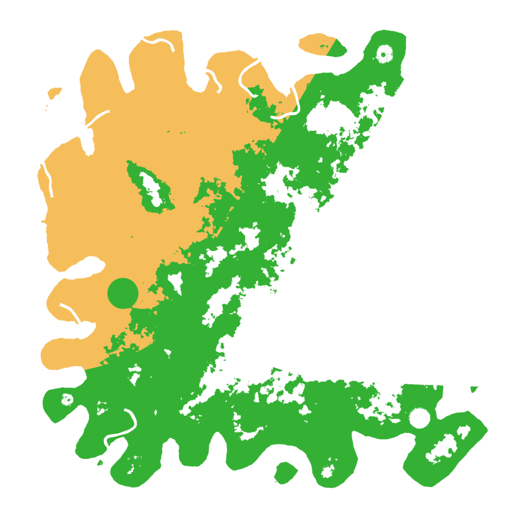 Biome Rust Map: Procedural Map, Size: 4500, Seed: 1165731796