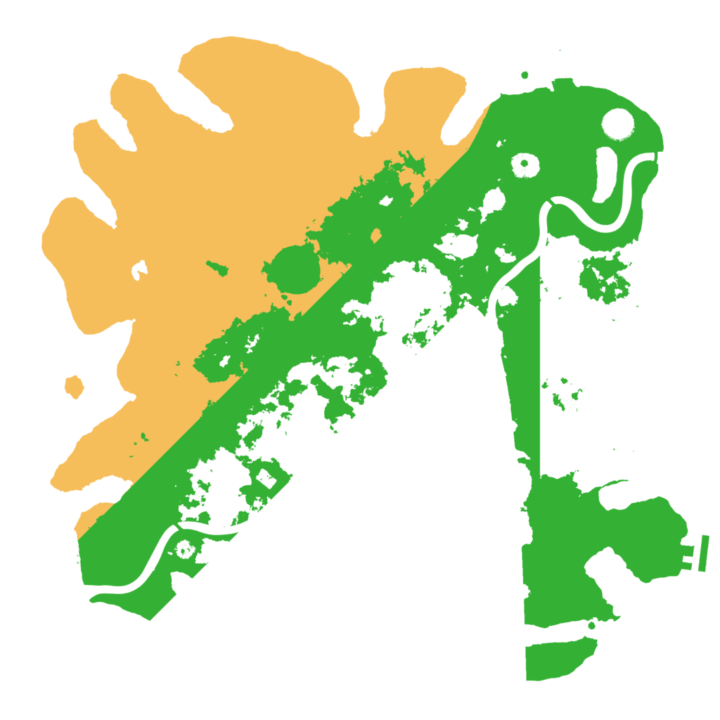 Biome Rust Map: Procedural Map, Size: 4000, Seed: 357298