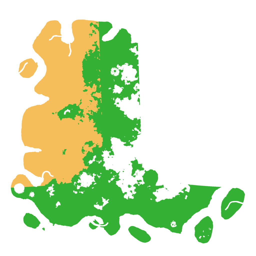 Biome Rust Map: Procedural Map, Size: 4500, Seed: 653545964