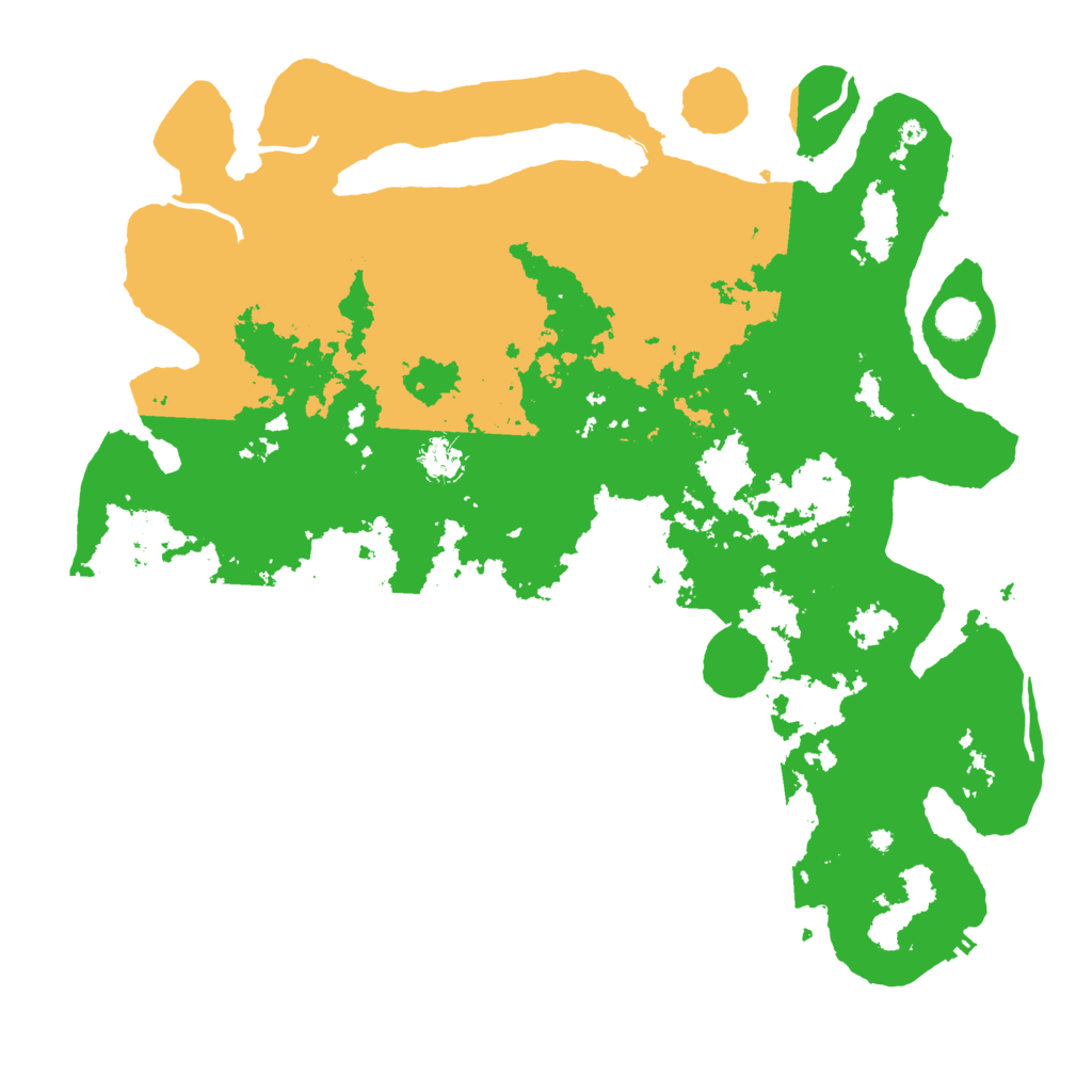 Biome Rust Map: Procedural Map, Size: 4500, Seed: 12222022