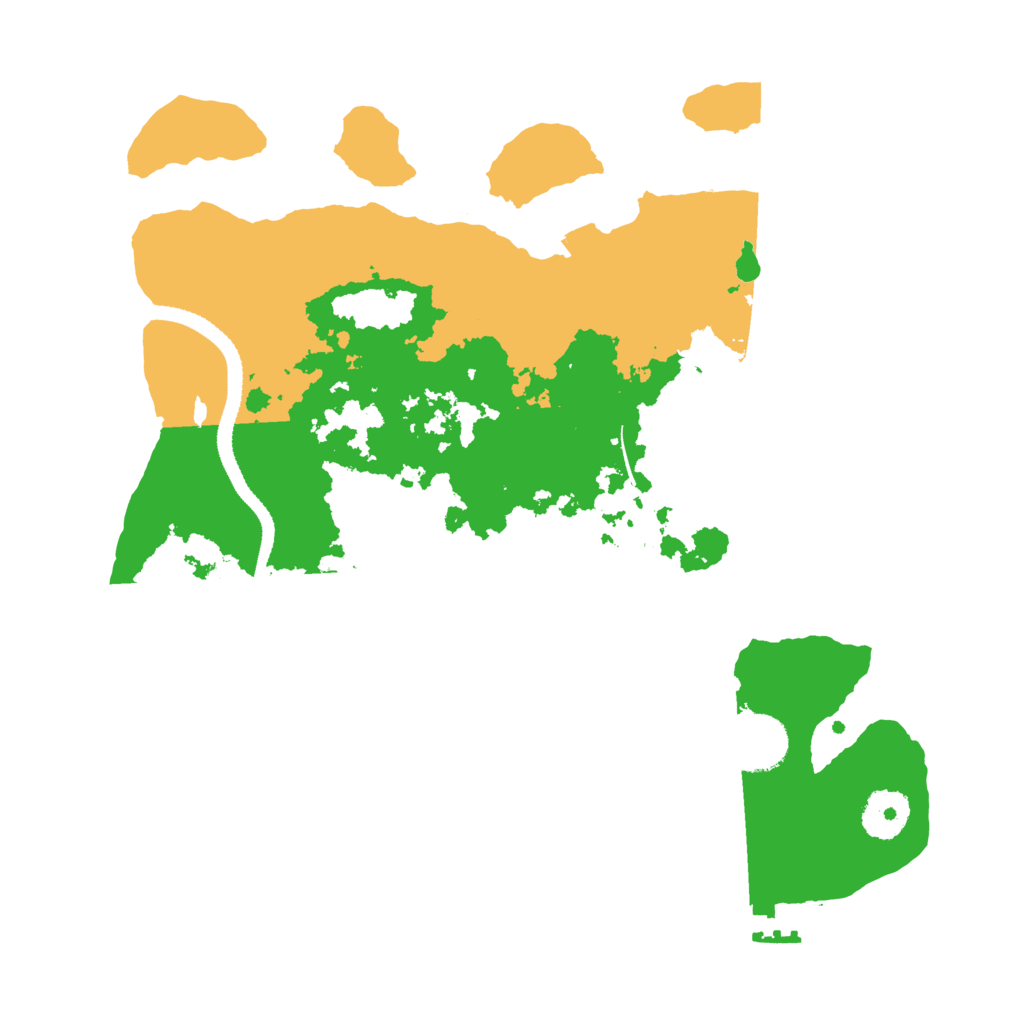 Biome Rust Map: Procedural Map, Size: 3200, Seed: 1716821603