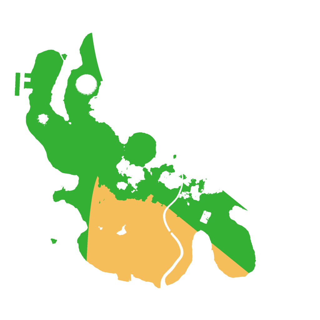 Biome Rust Map: Procedural Map, Size: 2800, Seed: 5678931