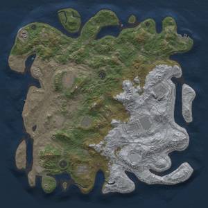 Thumbnail Rust Map: Procedural Map, Size: 4250, Seed: 196464913, 16 Monuments