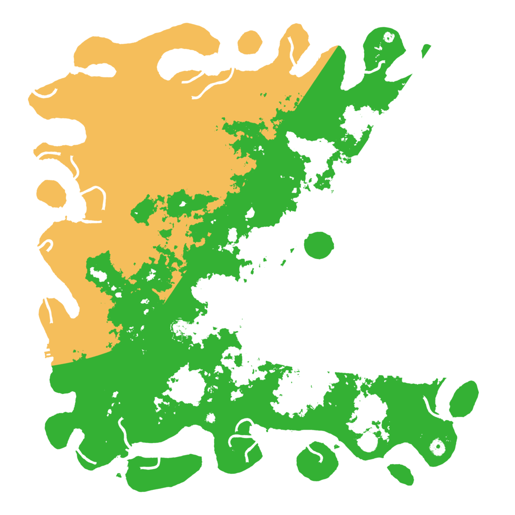 Biome Rust Map: Procedural Map, Size: 5000, Seed: 975164