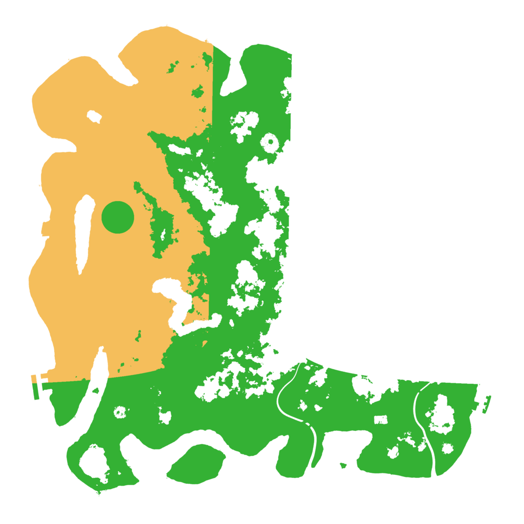 Biome Rust Map: Procedural Map, Size: 4250, Seed: 239451970