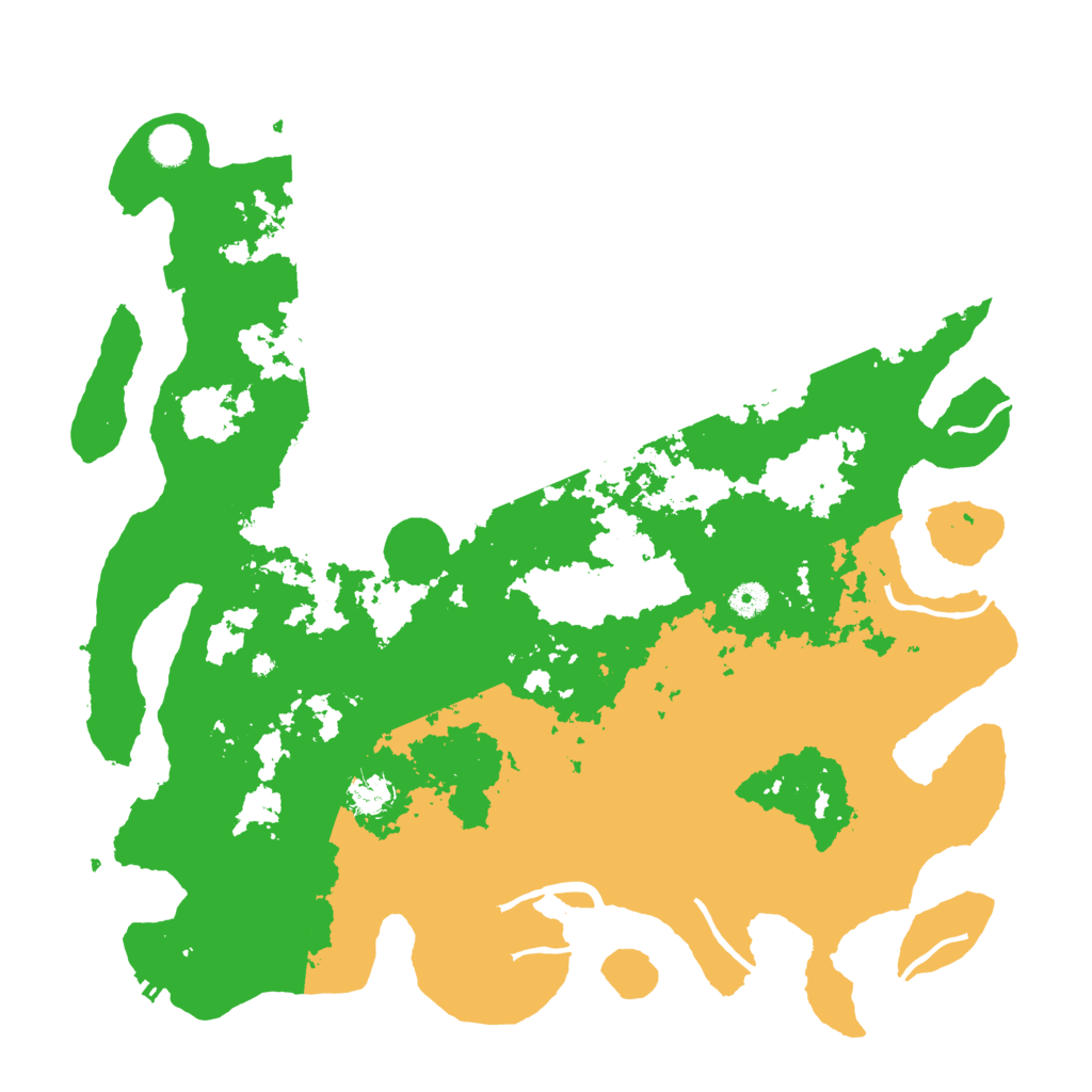 Biome Rust Map: Procedural Map, Size: 4500, Seed: 95273310