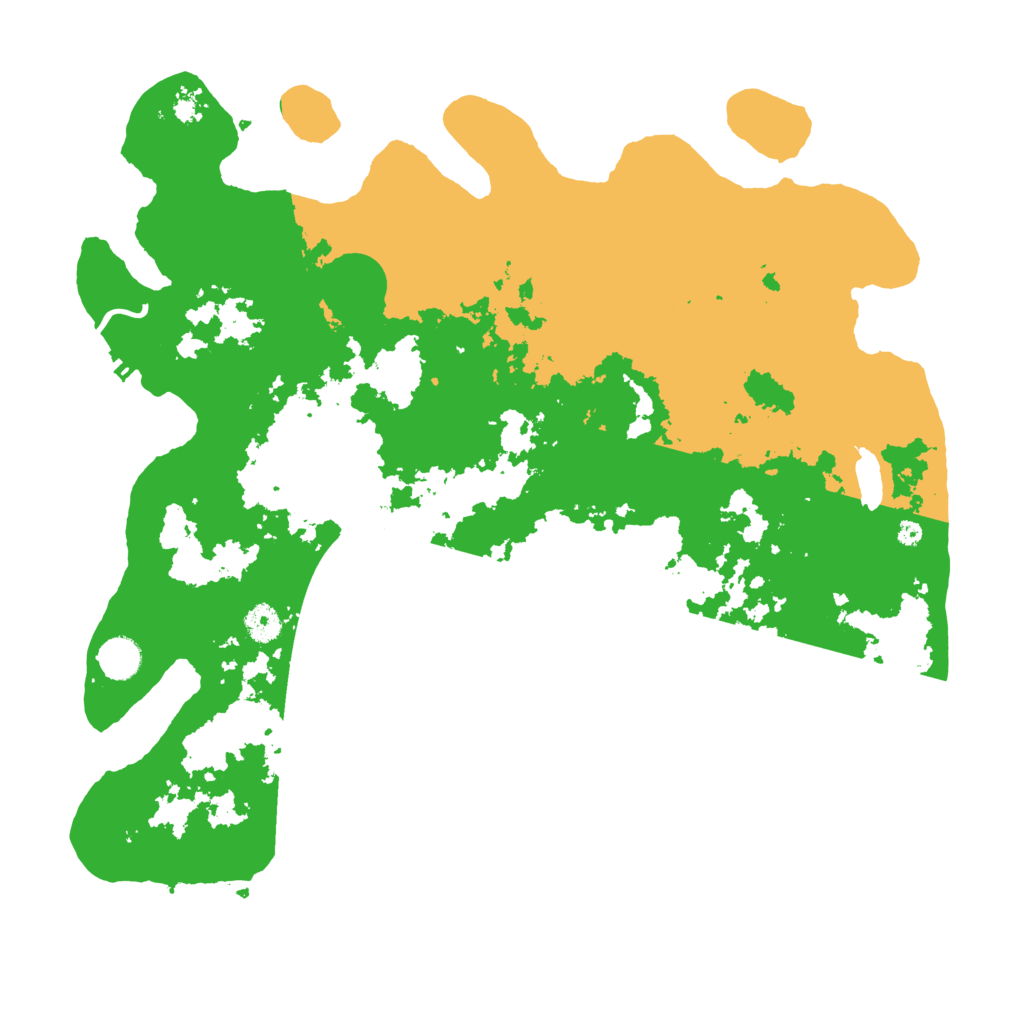 Biome Rust Map: Procedural Map, Size: 4250, Seed: 532640799