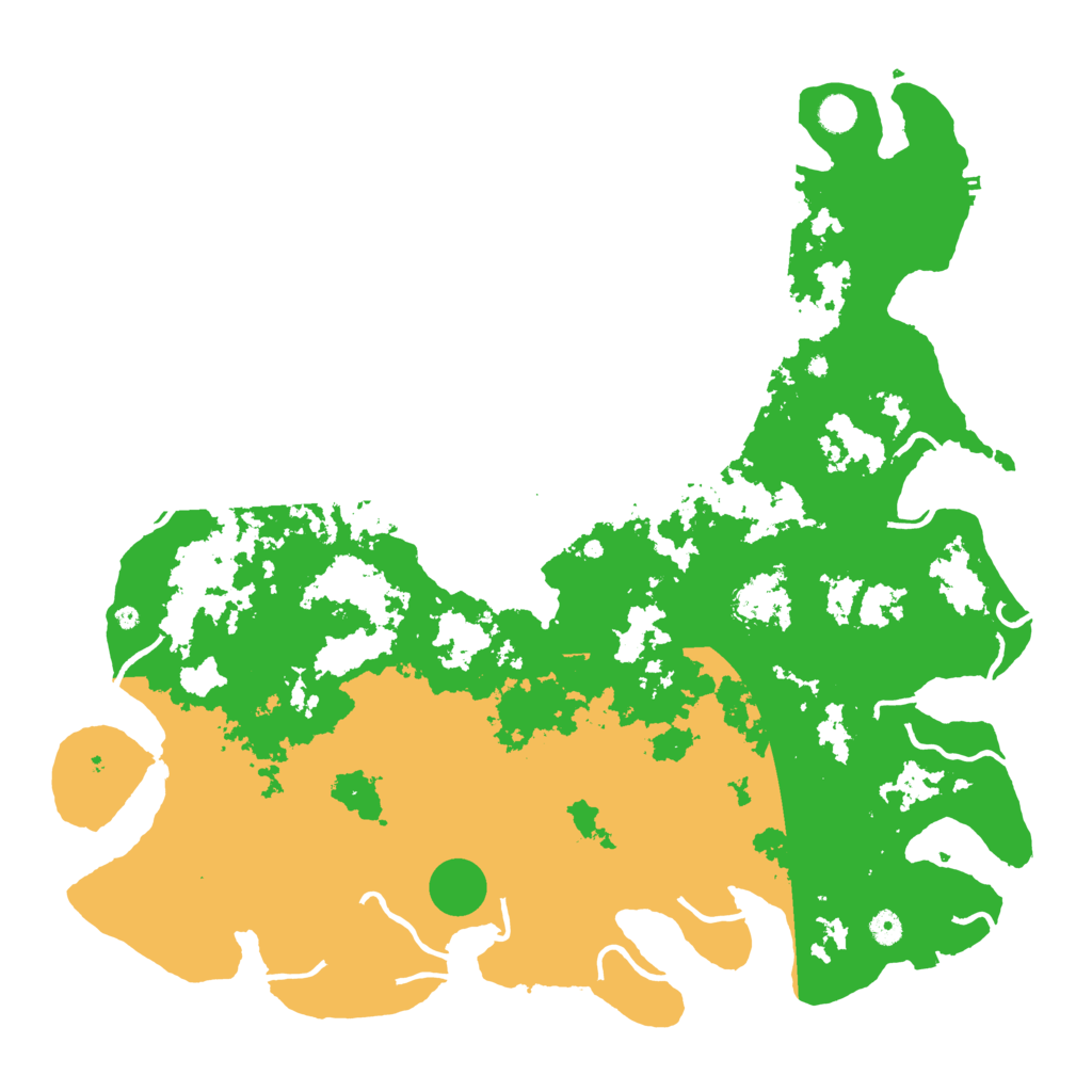 Biome Rust Map: Procedural Map, Size: 5000, Seed: 2112627299
