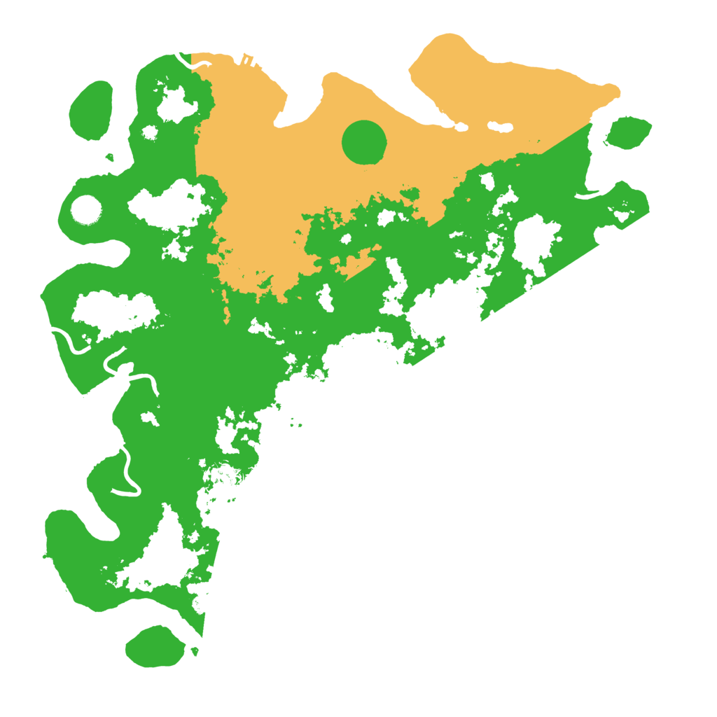 Biome Rust Map: Procedural Map, Size: 4250, Seed: 449257713