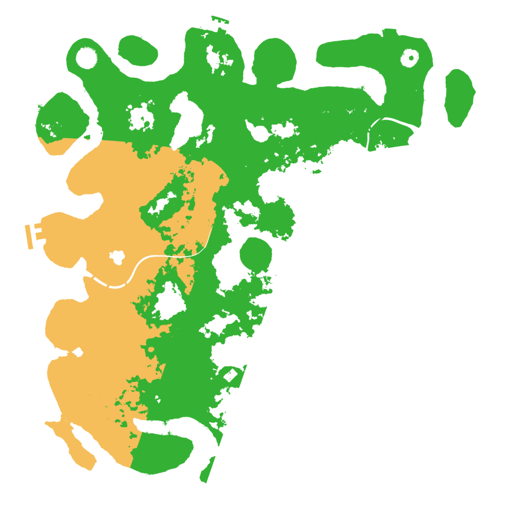 Biome Rust Map: Procedural Map, Size: 4250, Seed: 898863533